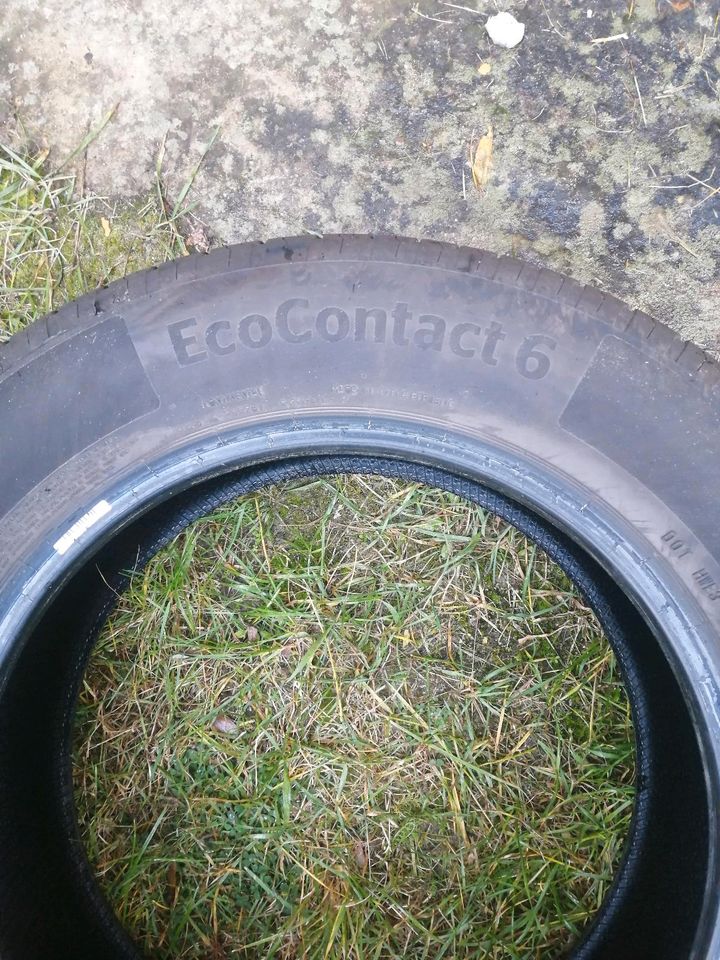 4 gebrauchte Sommerreifen Continental ECO Contact 6 215/65 R17 V in Parchim