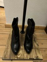 Leder Stiefeletten schwarz, 5 th Avenue, Größe 37 Brandenburg - Zossen-Wünsdorf Vorschau