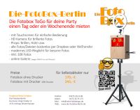 Fotobox für jede Party in Berlin und Umgebung mit / ohne Drucker Brandenburg - Königs Wusterhausen Vorschau