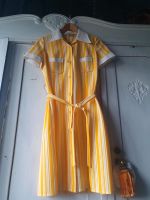 60er Jahre true vintage, retro, Kleidchen, S/M, gelb gestreift Brandenburg - Erkner Vorschau