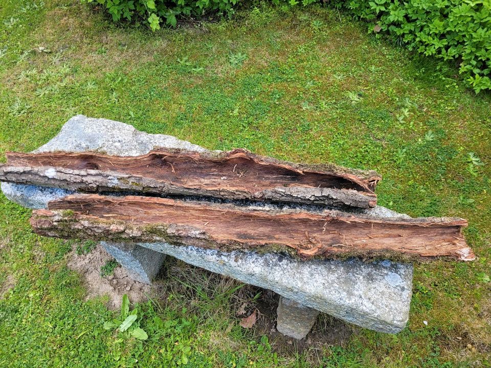 Deko Holz Garten Blumen Eiche in Hessisch Lichtenau