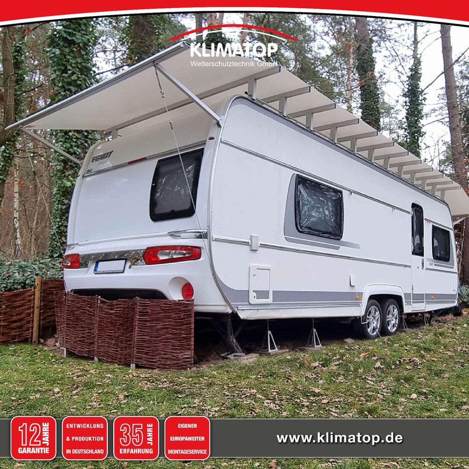 Wohnwagen Schutzdach CARATOP 300 x 650 cm von KLIMATOP Wetterschutz in Bückeburg