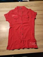 Damen Polo Shirt Soccx Größe S 36 rot Knopf Kragen Niedersachsen - Visselhövede Vorschau