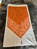 Scheibengardine Orange mit Blättermotiv 58 cm x 109 cm Niedersachsen - Göttingen Vorschau