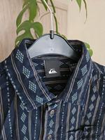 Neu! Crop Top Cordbluse Hemd gestreift gemustert dunkelblau Nordrhein-Westfalen - Uedem Vorschau