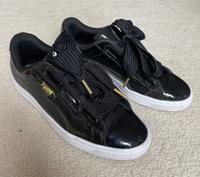 Sneaker Puma schwarz Lack Gr 38 Hessen - Weiterstadt Vorschau