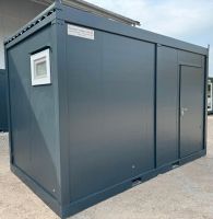 4 x 2,4 Meter - Mobile Duschstation mit 4 Duschecken & 3 Waschbecken (ohne Warmwasserbereiter) - Hygienemodul Waschcontainer Duschcontainer Sanitärmodul - Baustellendusche Duscheinheit für Soziales Bonn - Bonn-Zentrum Vorschau