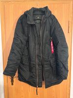 Alpha Industries N-3B Parka, Bomber, Fliegerjacke, Schwarz, Gr XL Bayern - Augsburg Vorschau