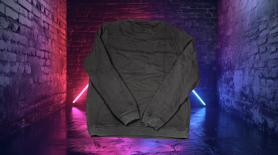 ⚡️ VINTAGE EDC Pullover Kenzo Stil Logo schwarz L ⚡️ in Velbert
