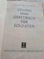 Gesangbuch für Soldaten 1961 Hessen - Fritzlar Vorschau