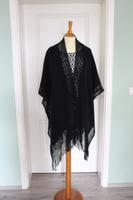 Wie Neu: Poncho / Cape / Cardigan - More&More, Schwarz, One-Size Bayern - Hof (Saale) Vorschau