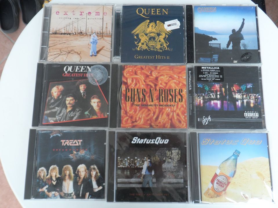 (4) 108 Metal CD's Alice Cooper, Dio, Rainbow, Ozzy Ozbourne Doro in Ludwigshafen