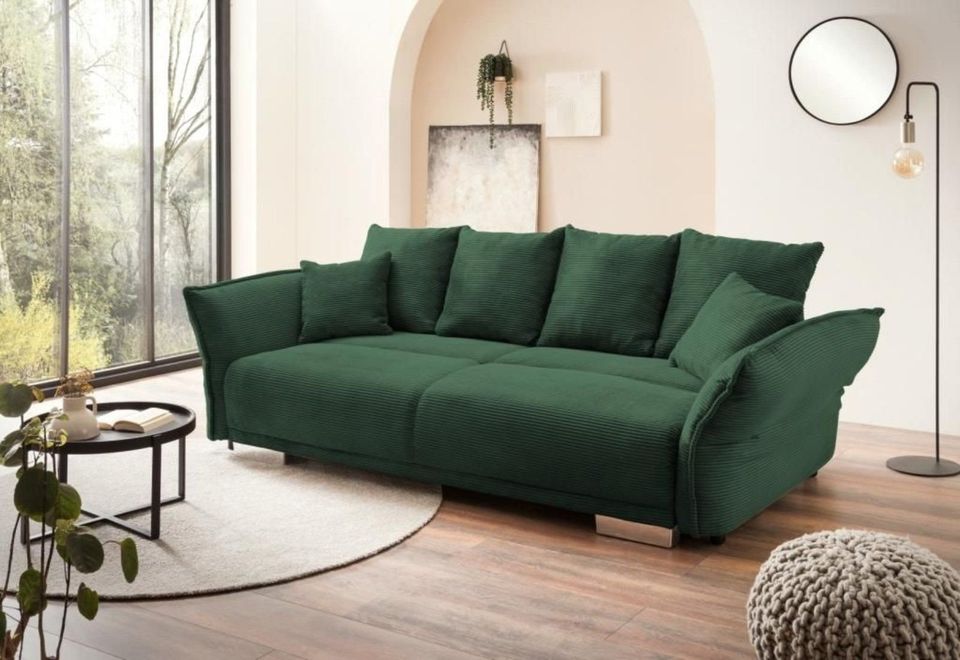 Schlafsofa Bett-Funktion Stauraum Big-Sofa Couch UVP 1399,- NEU in Bielefeld