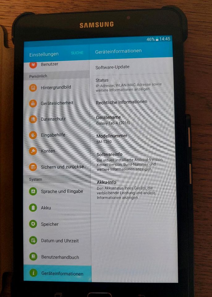 Samsung Galaxy Tab A 7 Zoll in Spremberg