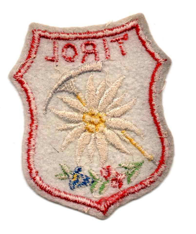 Vintage Patch Tirol Tyrol Austria Souvenir Jackenaufnäher in Sarstedt