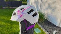 Kinder Fahrrad Helm XS S  Cratoni Mädchen weiß pink Beleuchtung Hessen - Niederdorfelden Vorschau