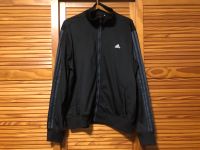 Adidas Climalite Trainingsjacke schwarz-dunkelblau | Größe XL Brandenburg - Perleberg Vorschau