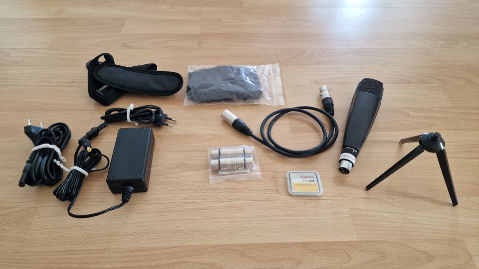 TASCAM HD-P2 Portable Recorder + Sennheiser Mikrofon MD421U in Berlin
