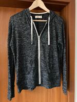 Hollister dünne Strickjacke mit Kapuze schwarz/grau Hessen - Dreieich Vorschau