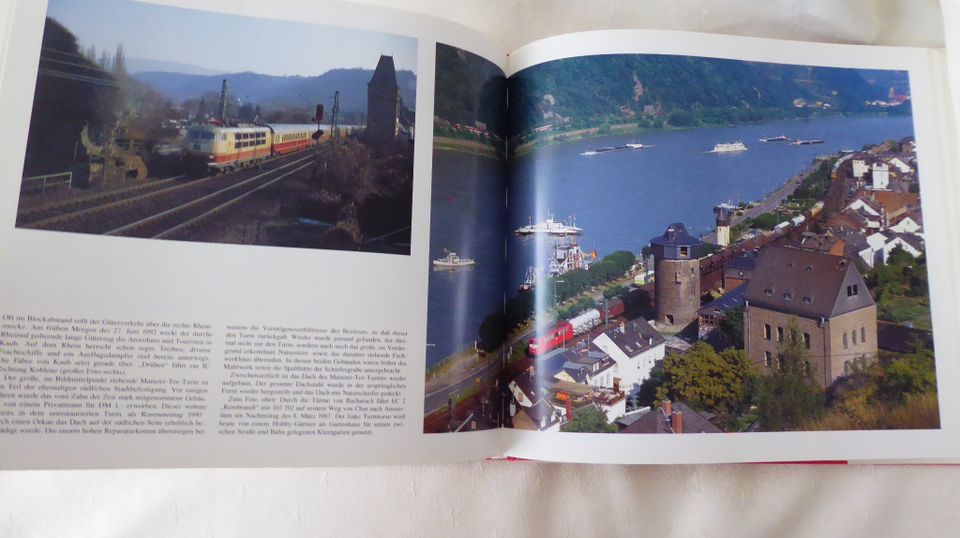 Buch - Eisenbahn Landschaft - Rheinstrecke -viele Fotos in Drensteinfurt