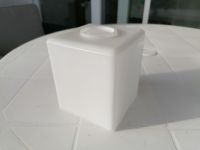 2 Weiße Rechteckige Lampenschirme aus Milchglas (mit Fassungen) Saarland - Überherrn Vorschau