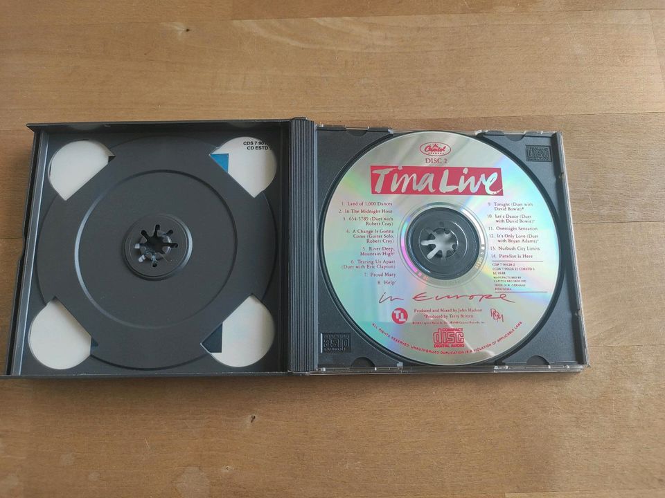 TINA TURNER DoppelCD Tina Live In Europe in Berlin