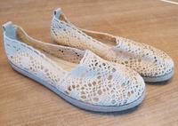 Sommerschuhe Espadrilles Ballerina Strick beige Größe 40 Neu Bayern - Regensburg Vorschau