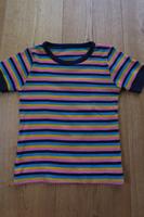 70er Kinder T-Shirt bunt gestreift DDR vintage Gr. 104 Eching am Ammersee - Eching Vorschau