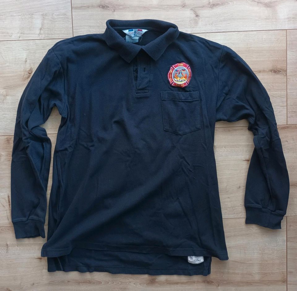 KMC Fire Department, Longsleeve, blau, Gr. L in Berlin