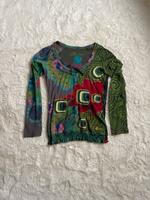Desigual Pullover Longsleeve M 17 T 2639 Hippie Goa Sachsen - Rabenau Vorschau