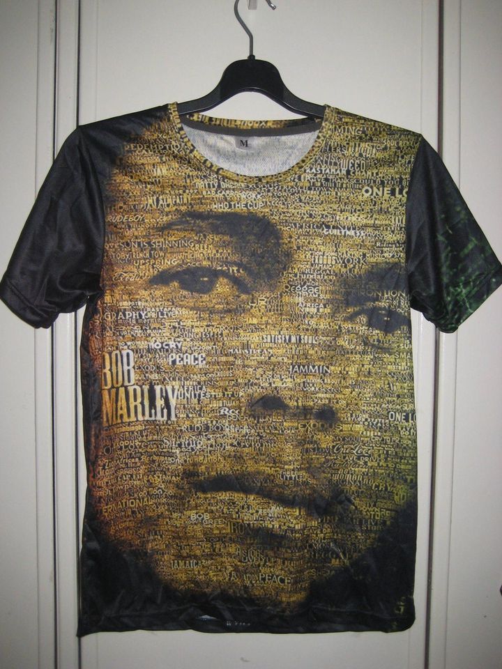 BOB MARLEY - All Singles - T-Shirt - Neu - Gr. M in Volkmarsen