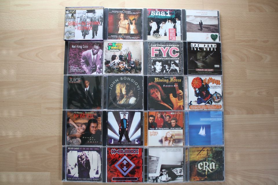 180 CDs - Rock - Pop - NDW - zum aussuchen - 1 € pro CD !!!!! in Wiefelstede
