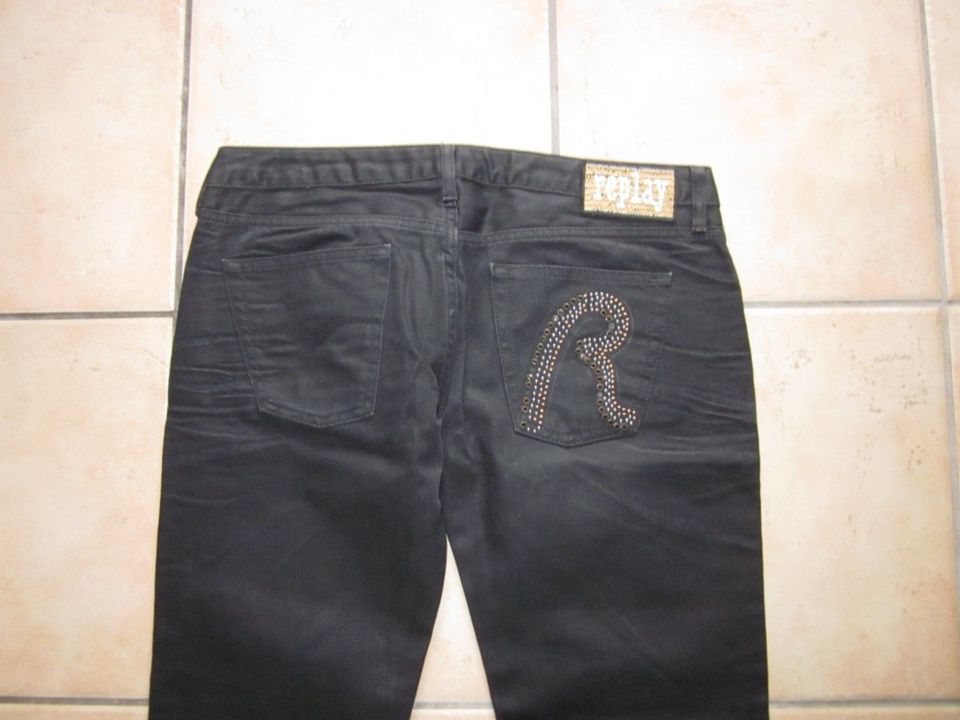 Replay Jeans schwarz - Größe 32/34 (M/L) in München