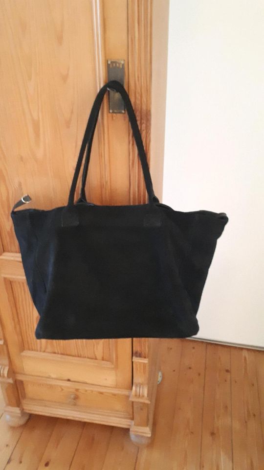 Borse in Pelle Tasche Umhägetasche schwarz Leder in Mülheim (Ruhr)