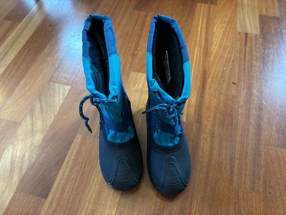 Gebrauchte Winterstiefel Jako-o - blau - Größe 33/34 in Krauchenwies