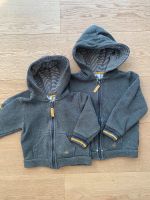 Petit Bateau: Sweatjacke Hoodie grau Geschwister Gr 74 & 92 Köln - Rodenkirchen Vorschau