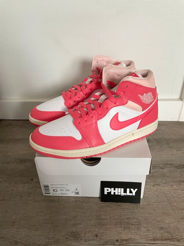 Air Jordan 1 Mid Gr. 42 NEU Pink Nike Force Dunk 3 4 in Hamburg