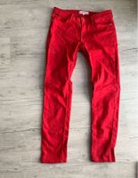 MNG Mango Hose Jeans rot Gr 38 Hessen - Rodgau Vorschau