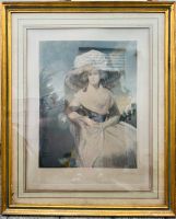 Antikes Portrait Lady Drumont, London, G. Romney, von 1903 Baden-Württemberg - Müllheim Vorschau