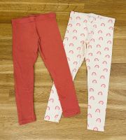 2er-Set/Pack Mädchen Leggings „Basic Braun & Regenbogen" 110/116 München - Bogenhausen Vorschau