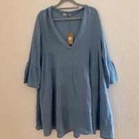 Sarah und Sally Musselin Kleid Ibiza Hippie musselinkleid mioni Niedersachsen - Emden Vorschau
