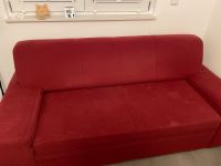 Rotes Sofa an Selbstabholer zu verschenken Bayern - Estenfeld Vorschau
