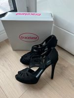 High Heels Gr. 39 Schwarz 12 cm Graceland Nordrhein-Westfalen - Dinslaken Vorschau