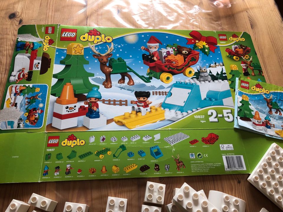 Lego Duplo Set Nr. 10837 - Winterspaß mit dem Weihnachtsmann in Werneck