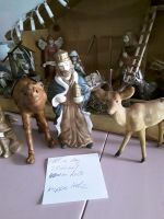 Grosse Krippe Mit Figuren Handmade Weihnacht Advent Jesuskind Nordrhein-Westfalen - Troisdorf Vorschau