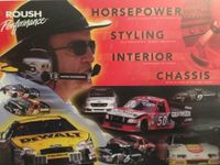 2007 Ford Roush Stockcar Poster Showroomposter in 36 x 28 cm Hessen - Kassel Vorschau