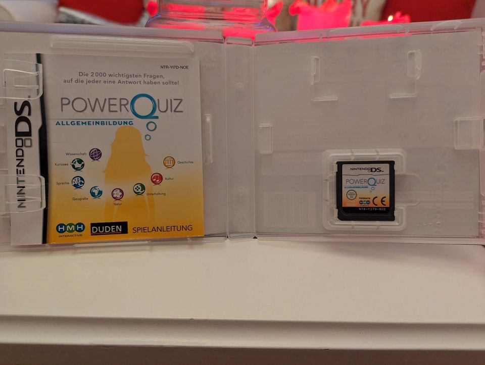 Nintendo DS Spiel ♡ Power Quiz - Allgemeinbildung ♡ in OVP mit An in Essen