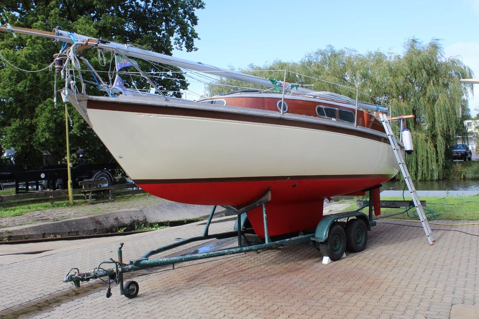 Segelboot Biga 26 mit Straßentrailer - segelfertig in Glückstadt