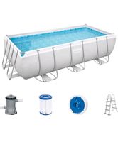 Bestway Powersteel Framepool, 4m x 2m x 1m mit viel Zubehör Nordrhein-Westfalen - Inden Vorschau