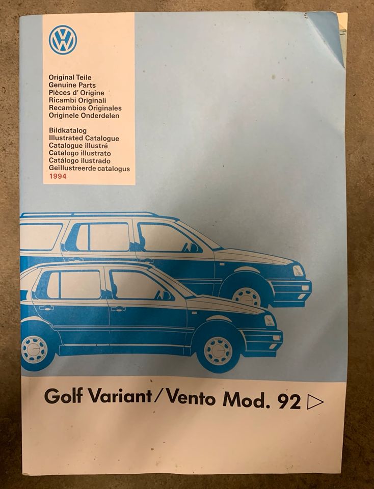 Bildkatalog Golf Variant / Vento Mod 92 in Waldbüttelbrunn